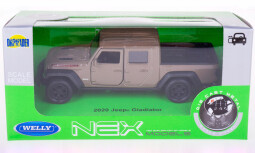 Welly Jeep Gladiator (2020) 1:34 hnědý